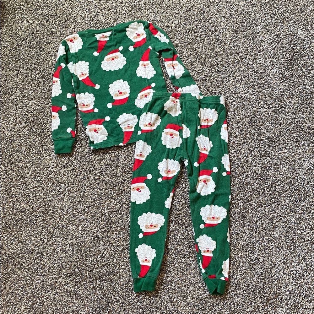 4T Christmas Pajamas with Santa - Picture 2 of 7